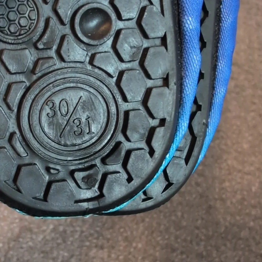 Kids Blue Shark Slip-On Water Shoes